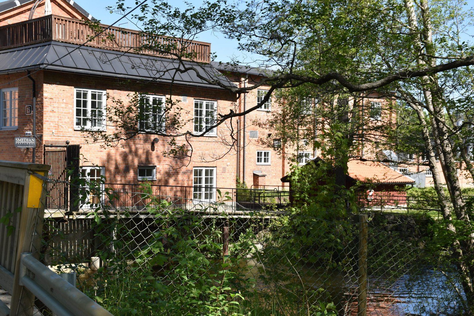 Värmbol sett från vattnet